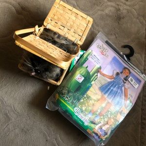 Dorothy wizard of oz toto bundle costume dress